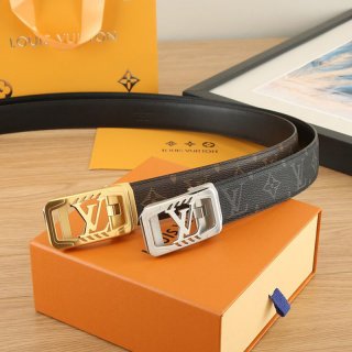 LV メンズ ベルト 自動バックル 35mm LV メンズ ベルト 自動バックル 35mm