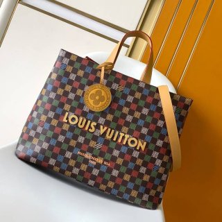 LOUIS VUITTON N00192 牛皮 パターン キャンバス ハンドバッグ 40x32x16cm サイズ:40x32x16cm LOUIS VUITTON N00192 牛皮 パターン キャンバス ハンドバッグ 40x32x16cm サイズ:40x32x16cm