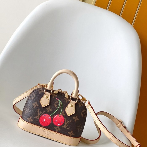 LOUIS VUITTON M13416 牛皮 モノグラム キャンバス ハンドバッグ 18x12cm サイズ:18x12cm LOUIS VUITTON M13416 牛皮 モノグラム キャンバス ハンドバッグ 18x12cm サイズ:18x12cm