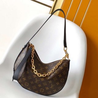 LOUIS VUITTON M15056 キャンバス モノグラム ハンドバッグ 斜め掛けチェーン 28.5x19cm サイズ:28.5x19cm LOUIS VUITTON M15056 キャンバス モノグラム ハンドバッグ 斜め掛けチェーン 28.5x19cm サイズ:28.5x19cm
