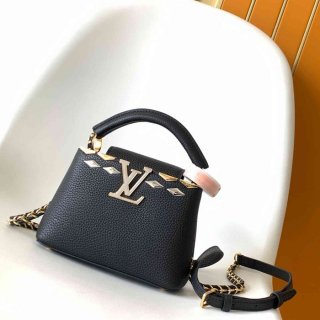 LOUIS VUITTON M11964 牛皮 クラシック ブラック ハンドバッグ 斜め掛けフラップ 27x17.3cm サイズ:27x17.3cm LOUIS VUITTON M11964 牛皮 クラシック ブラック ハンドバッグ 斜め掛けフラップ 27x17.3cm サイズ:27x17.3cm
