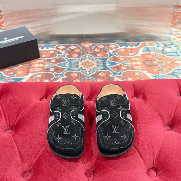 【LOUISVUITTON】BIRKENSTOCKコラボボストンサンダルスリッポンメンズレディース 【LOUISVUITTON】BIRKENSTOCKコラボボストンサンダルスリッポンメンズレディース