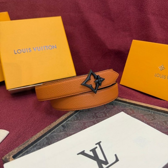 LV レディース ベルト フラワーグラム 30mm LV レディース ベルト フラワーグラム 30mm
