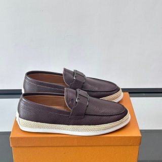 LV メンズ ローファー スエード 39-45 LV メンズ ローファー スエード 39-45