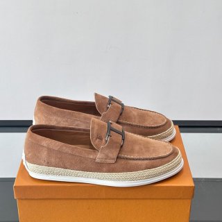 LV メンズ ローファー スエード 39-45 LV メンズ ローファー スエード 39-45