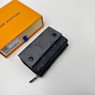 LOUIS VUITTON M82771 ジップオーガナイザー モノグラムエクリプスリバース サイズ:10.5x7cm LOUIS VUITTON M82771 ジップオーガナイザー モノグラムエクリプスリバース サイズ:10.5x7cm