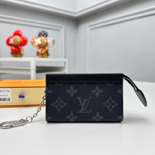 LOUIS VUITTON M82776 ボヤージュキーケース モノグラムエクリプス サイズ:12x7.5cm LOUIS VUITTON M82776 ボヤージュキーケース モノグラムエクリプス サイズ:12x7.5cm