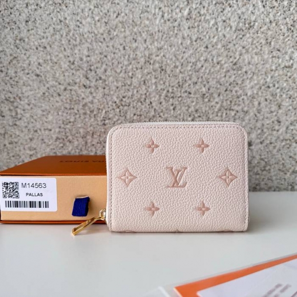 LOUIS VUITTON M14563 ジッピーコインケース モノグラムアンプラント サイズ:11x8.5cm LOUIS VUITTON M14563 ジッピーコインケース モノグラムアンプラント サイズ:11x8.5cm