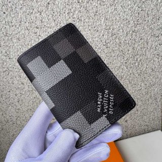 LOUIS VUITTON M14928 ポケットオーガナイザー ダモフラージュ サイズ:8x1x11cm