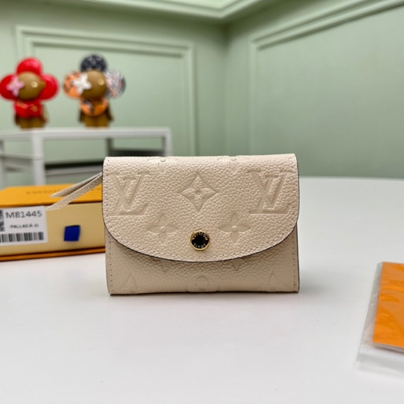 LOUIS VUITTON M81445 ロザリーゼロ財布 モノグラムアンプラント アイボリー サイズ:11x8x2.5cm LOUIS VUITTON M81445 ロザリーゼロ財布 モノグラムアンプラント アイボリー サイズ:11x8x2.5cm