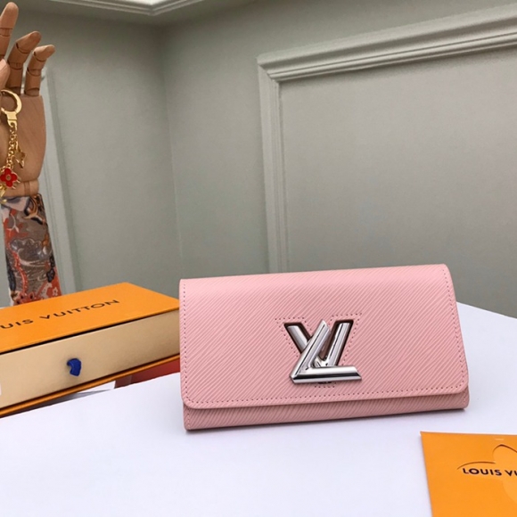LOUIS VUITTON M61178 ツイスト長財布 エピ ピンク サイズ:19x10.5x2.5cm LOUIS VUITTON M61178 ツイスト長財布 エピ ピンク サイズ:19x10.5x2.5cm
