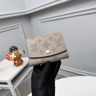 LOUIS VUITTON M62542 イリス短財布 モノグラムレース グレー サイズ:12x9.5cm LOUIS VUITTON M62542 イリス短財布 モノグラムレース グレー サイズ:12x9.5cm