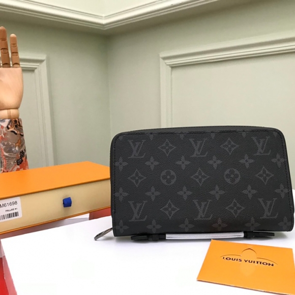 LOUIS VUITTON M61698 ジッピーXL 長財布 モノグラムエクリプス サイズ:22x12cm LOUIS VUITTON M61698 ジッピーXL 長財布 モノグラムエクリプス サイズ:22x12cm