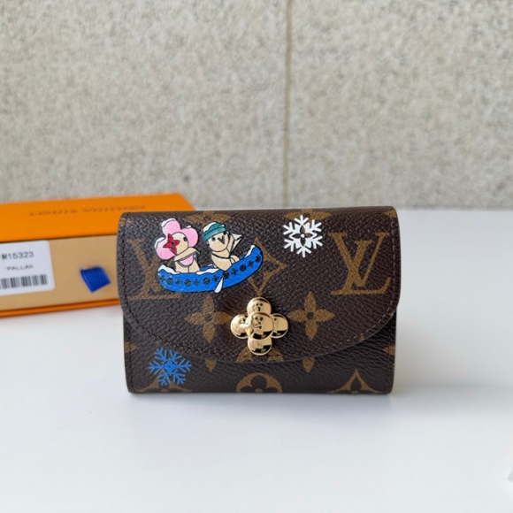LOUIS VUITTON M15323 ロザリーゼロ財布 ヴィヴィエンヌ サイズ:11x8x2.5cm LOUIS VUITTON M15323 ロザリーゼロ財布 ヴィヴィエンヌ サイズ:11x8x2.5cm