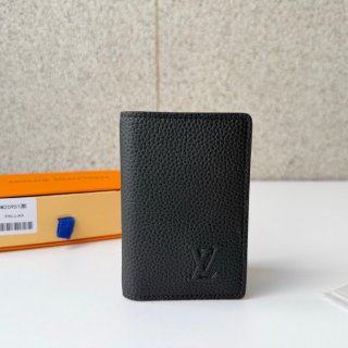 LOUIS VUITTON M25951 ポケットオーガナイザー LVエアログラム ブラック サイズ:8x11cm LOUIS VUITTON M25951 ポケットオーガナイザー LVエアログラム ブラック サイズ:8x11cm