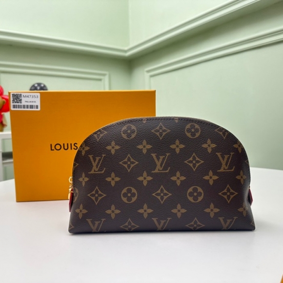 LOUIS VUITTON M47353 コスメポーチ 大 モノグラム サイズ:24x17cm LOUIS VUITTON M47353 コスメポーチ 大 モノグラム サイズ:24x17cm