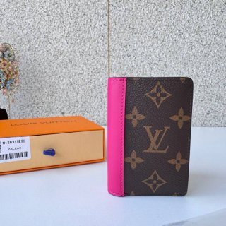 LOUIS VUITTON 12831 ポケットオーガナイザー モノグラムマッカーサー ピンク サイズ:7.5x11.1cm LOUIS VUITTON 12831 ポケットオーガナイザー モノグラムマッカーサー ピンク サイズ:7.5x11.1cm