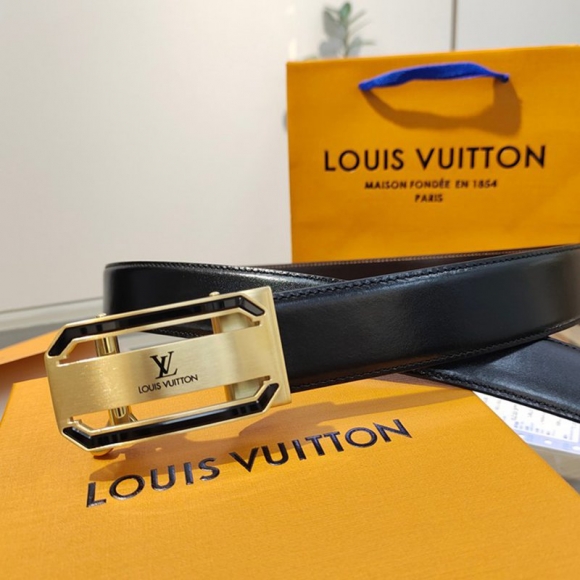 LV メンズ ベルト 自動バックル 35mm LV メンズ ベルト 自動バックル 35mm