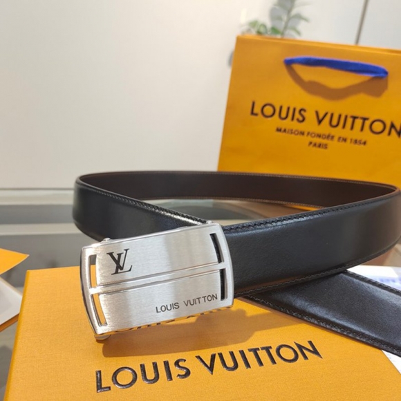 LV メンズ ベルト 自動バックル 35mm LV メンズ ベルト 自動バックル 35mm