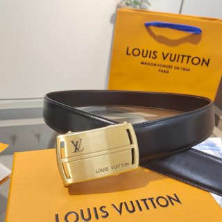 LV メンズ ベルト 自動バックル 35mm LV メンズ ベルト 自動バックル 35mm