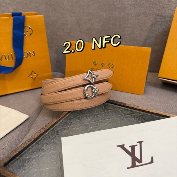 LV レディース ベルト フラワーグラム 20mm LV レディース ベルト フラワーグラム 20mm