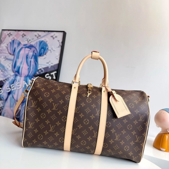 LOUIS VUITTON M41418 キープオール45 サイズ:45x27x20cm LOUIS VUITTON M41418 キープオール45 サイズ:45x27x20cm