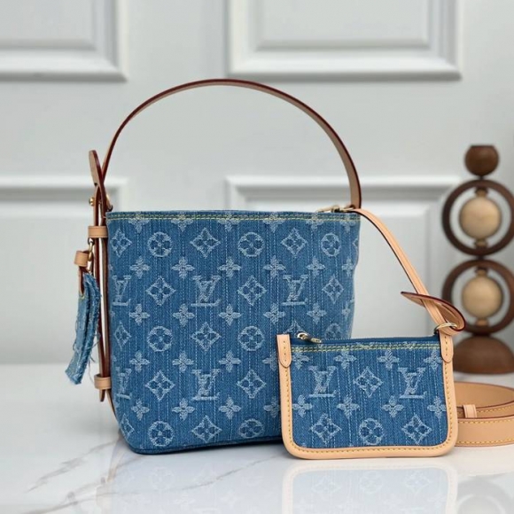 LOUIS VUITTON M28107 デニム 配色 デニム ショルダーバッグ ショルダー 18x16x12cm サイズ:18x16x12cm LOUIS VUITTON M28107 デニム 配色 デニム ショルダーバッグ ショルダー 18x16x12cm サイズ:18x16x12cm
