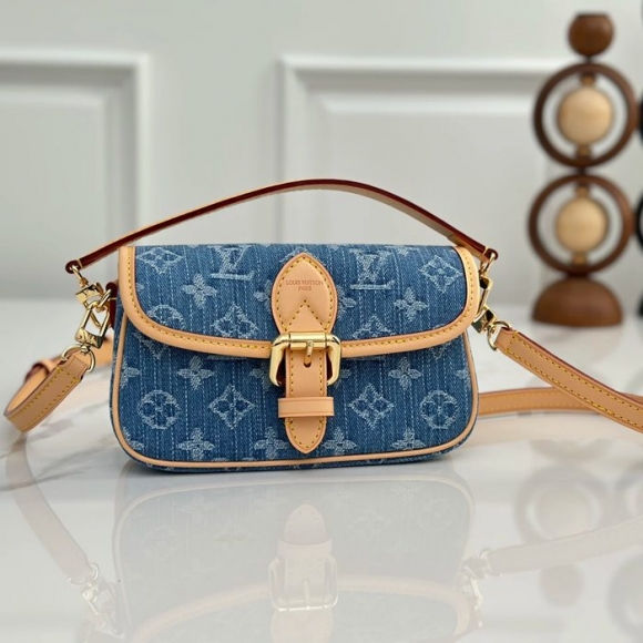 LOUIS VUITTON M27700 牛皮 配色 デニム 斜め掛けバッグ 斜め掛け 19x10.5cm サイズ:19x10.5cm LOUIS VUITTON M27700 牛皮 配色 デニム 斜め掛けバッグ 斜め掛け 19x10.5cm サイズ:19x10.5cm