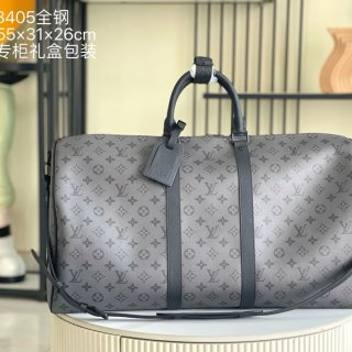 LOUIS VUITTON M28405 イタリアA級レザートラベルバッグ サイズ:55x31x26cm LOUIS VUITTON M28405 イタリアA級レザートラベルバッグ サイズ:55x31x26cm
