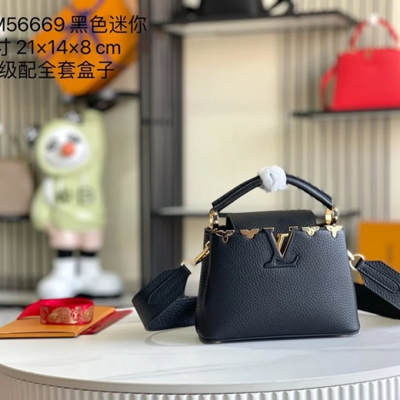 LOUIS VUITTON M56669 PU モノグラム ブラック 斜め掛けバッグ 斜め掛け 21x14cm サイズ:21x14cm LOUIS VUITTON M56669 PU モノグラム ブラック 斜め掛けバッグ 斜め掛け 21x14cm サイズ:21x14cm