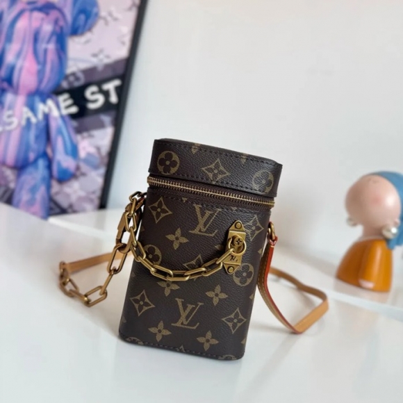 LOUIS VUITTON M44914 キャンバス モノグラム ゴールド 斜め掛けバッグ レディース斜め掛け 17x10.5cm サイズ:17x10.5cm LOUIS VUITTON M44914 キャンバス モノグラム ゴールド 斜め掛けバッグ レディース斜め掛け 17x10.5cm サイズ:17x10.5cm