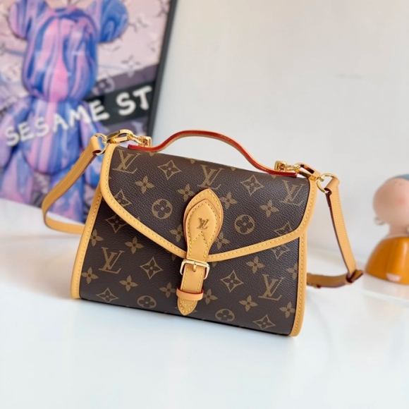 LOUIS VUITTON M44919 牛皮 モノグラム キャンバス 斜め掛けバッグ レディース斜め掛け 23.5x18cm サイズ:23.5x18cm LOUIS VUITTON M44919 牛皮 モノグラム キャンバス 斜め掛けバッグ レディース斜め掛け 23.5x18cm サイズ:23.5x18cm