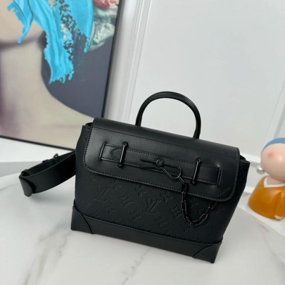 LOUIS VUITTON M24436 キャンバスメッセンジャー スチーマー 小 サイズ:25x19cm LOUIS VUITTON M24436 キャンバスメッセンジャー スチーマー 小 サイズ:25x19cm