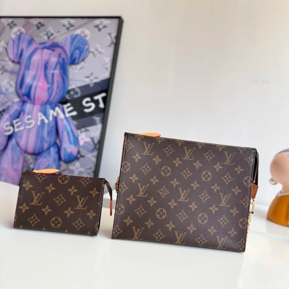 LOUIS VUITTON M81412 キャンバス モノグラム ゴールド 斜め掛けバッグ レディース斜め掛けチェーン 26x20cm サイズ:26x20cm