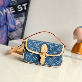 LOUIS VUITTON M27700 牛皮 配色 デニム 斜め掛けバッグ レディース斜め掛け 19x10.5cm サイズ:19x10.5cm LOUIS VUITTON M27700 牛皮 配色 デニム 斜め掛けバッグ レディース斜め掛け 19x10.5cm サイズ:19x10.5cm