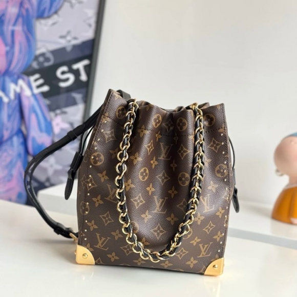 LOUIS VUITTON M28515 キャンバス モノグラム 斜め掛けバッグ レディース斜め掛けチェーン 27x23cm サイズ:27x23cm