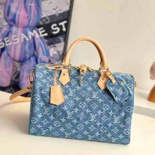 LOUIS VUITTON M14430 デニム モノグラム デニム 斜め掛けバッグ レディース斜め掛け 30x21x17cm サイズ:30x21x17cm