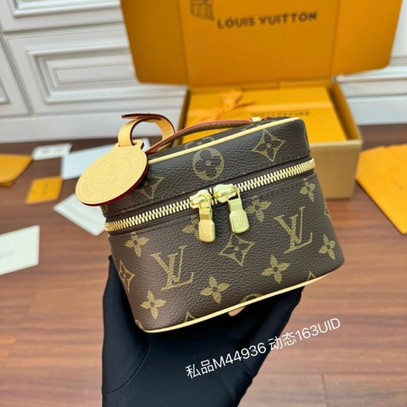 LOUIS VUITTON M44936 ボックスレザー ハンドバッグ レディース手提げ 14x10.2x8.5cm サイズ:14x10.2x8.5cm LOUIS VUITTON M44936 ボックスレザー ハンドバッグ レディース手提げ 14x10.2x8.5cm サイズ:14x10.2x8.5cm