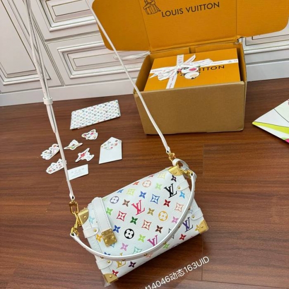 LOUIS VUITTON M14046 ボックスレザー 斜め掛けバッグ レディース斜め掛け 23.5x16x8.5cm サイズ:23.5x16x8.5cm LOUIS VUITTON M14046 ボックスレザー 斜め掛けバッグ レディース斜め掛け 23.5x16x8.5cm サイズ:23.5x16x8.5cm
