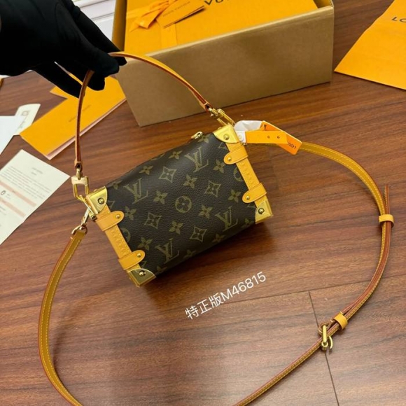 LOUIS VUITTON N46815 ボックスレザー 斜め掛けバッグ レディース斜め掛け 18x12.5cm サイズ:18x12.5cm