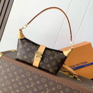 LOUIS VUITTON M26191 牛皮 モノグラム キャンバス ショルダーバッグ レディースショルダー手提げ 22x14.5cm サイズ:22x14.5cm LOUIS VUITTON M26191 牛皮 モノグラム キャンバス ショルダーバッグ レディースショルダー手提げ 22x14.5cm サイズ:22x14.5cm