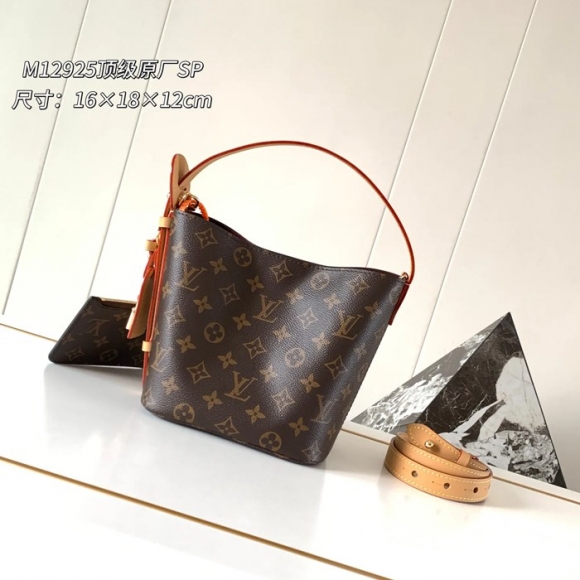 LOUIS VUITTON M12925 牛皮 モノグラム ハンドバッグ レディース斜め掛け手提げ 18x16x12cm サイズ:18x16x12cm LOUIS VUITTON M12925 牛皮 モノグラム ハンドバッグ レディース斜め掛け手提げ 18x16x12cm サイズ:18x16x12cm
