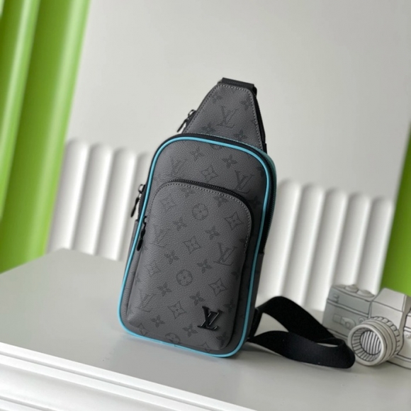 LOUIS VUITTON M11703 アベニュー 灰花ショルダー胸バッグ サイズ:30x16x5.7cm LOUIS VUITTON M11703 アベニュー 灰花ショルダー胸バッグ サイズ:30x16x5.7cm