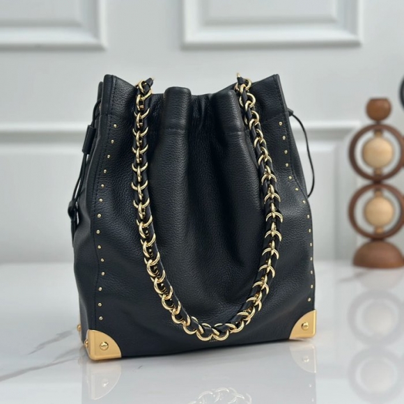 LOUIS VUITTON M29391 牛皮 モノグラム ブラック 斜め掛けバッグ レディース斜め掛けチェーン 27x23cm サイズ:27x23cm
