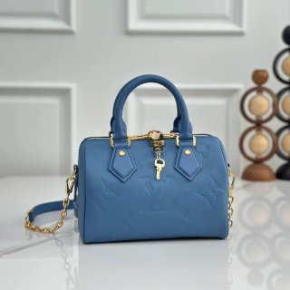LOUIS VUITTON M28316 モノグラム ブルー 斜め掛けバッグ レディース斜め掛けチェーン 20.5x13.5x12cm サイズ:20.5x13.5x12cm