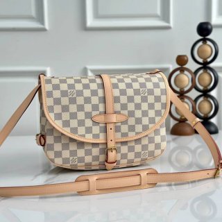 LOUIS VUITTON N48202 牛皮 モノグラム キャンバス 斜め掛けバッグ レディース斜め掛け 28x20x11cm サイズ:28x20x11cm
