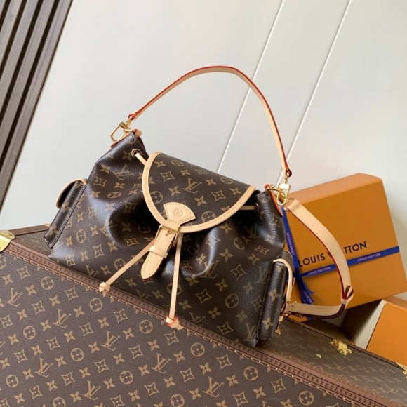 LOUIS VUITTON M26040 キャンバス モノグラム 斜め掛けバッグ レディース斜め掛けリュック 36x24x18cm サイズ:36x24x18cm LOUIS VUITTON M26040 キャンバス モノグラム 斜め掛けバッグ レディース斜め掛けリュック 36x24x18cm サイズ:36x24x18cm