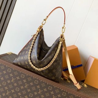 LOUIS VUITTON M27825 牛皮 モノグラム キャンバス 斜め掛けバッグ レディース斜め掛けチェーン 30x26x10cm サイズ:30x26x10cm