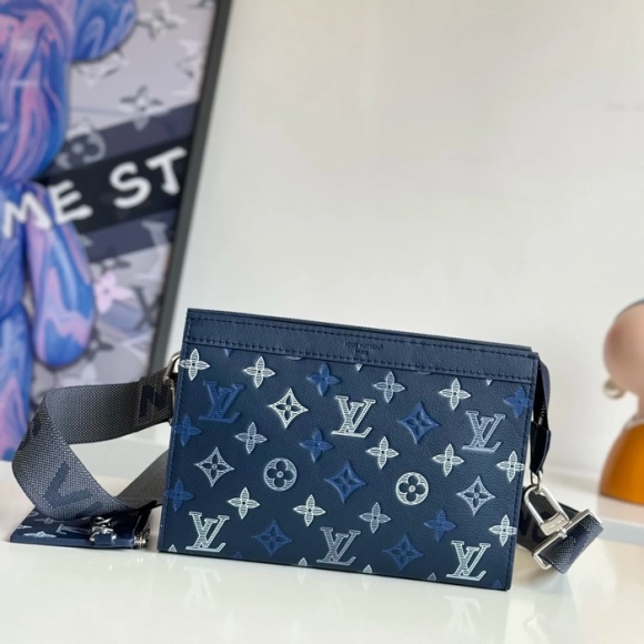 LOUIS VUITTON M28818 牛皮革ハンドバッグ ガストン サイズ:22x14.5x4.5cm LOUIS VUITTON M28818 牛皮革ハンドバッグ ガストン サイズ:22x14.5x4.5cm