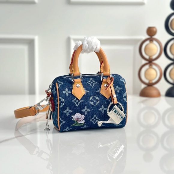 LOUIS VUITTON M27557 牛皮 モノグラム ブルー 斜め掛けバッグ レディース斜め掛け 18x12x10cm サイズ:18x12x10cm LOUIS VUITTON M27557 牛皮 モノグラム ブルー 斜め掛けバッグ レディース斜め掛け 18x12x10cm サイズ:18x12x10cm